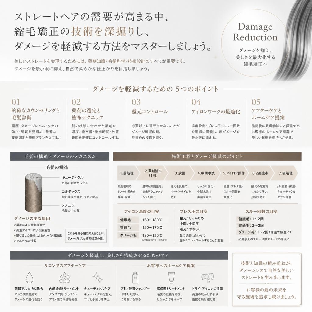 5. 縮毛矯正の扱い方