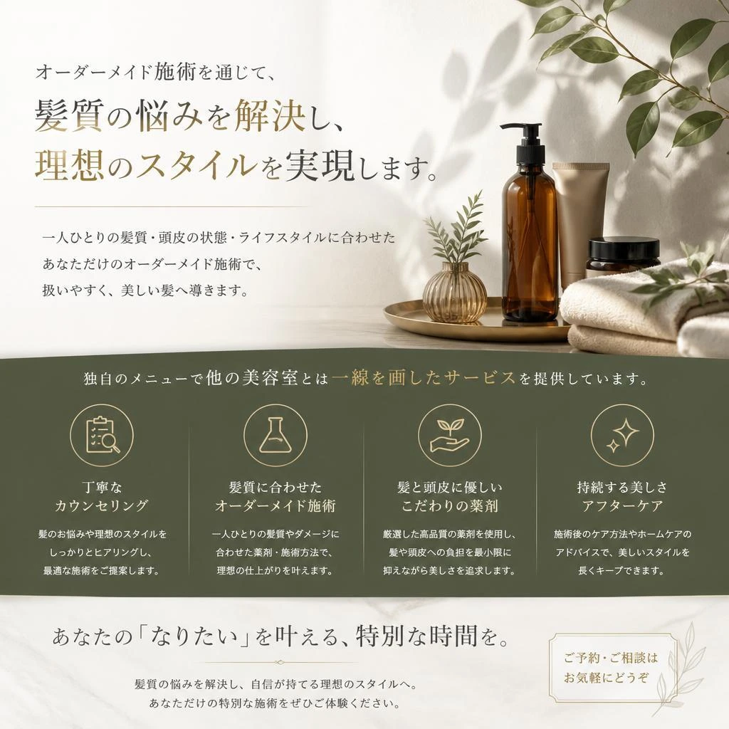 LaBo Hairの魅力