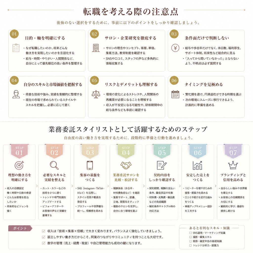 転職の際のポイント