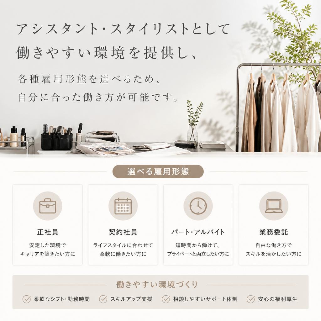 5. 働きやすい環境と条件