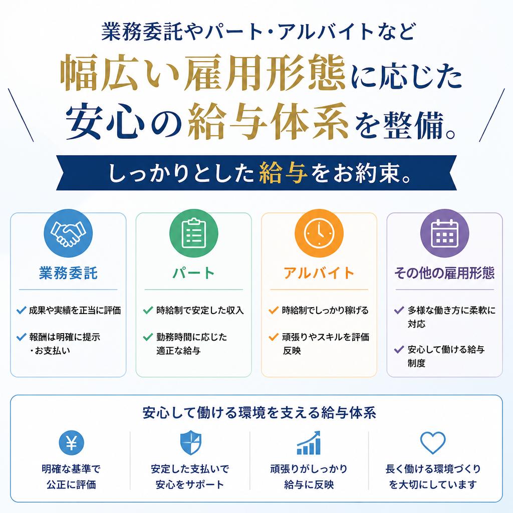 5. 安心の給与体系