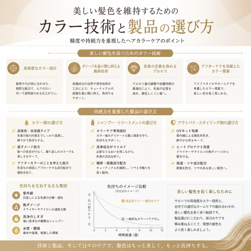 高品質なカラー技術