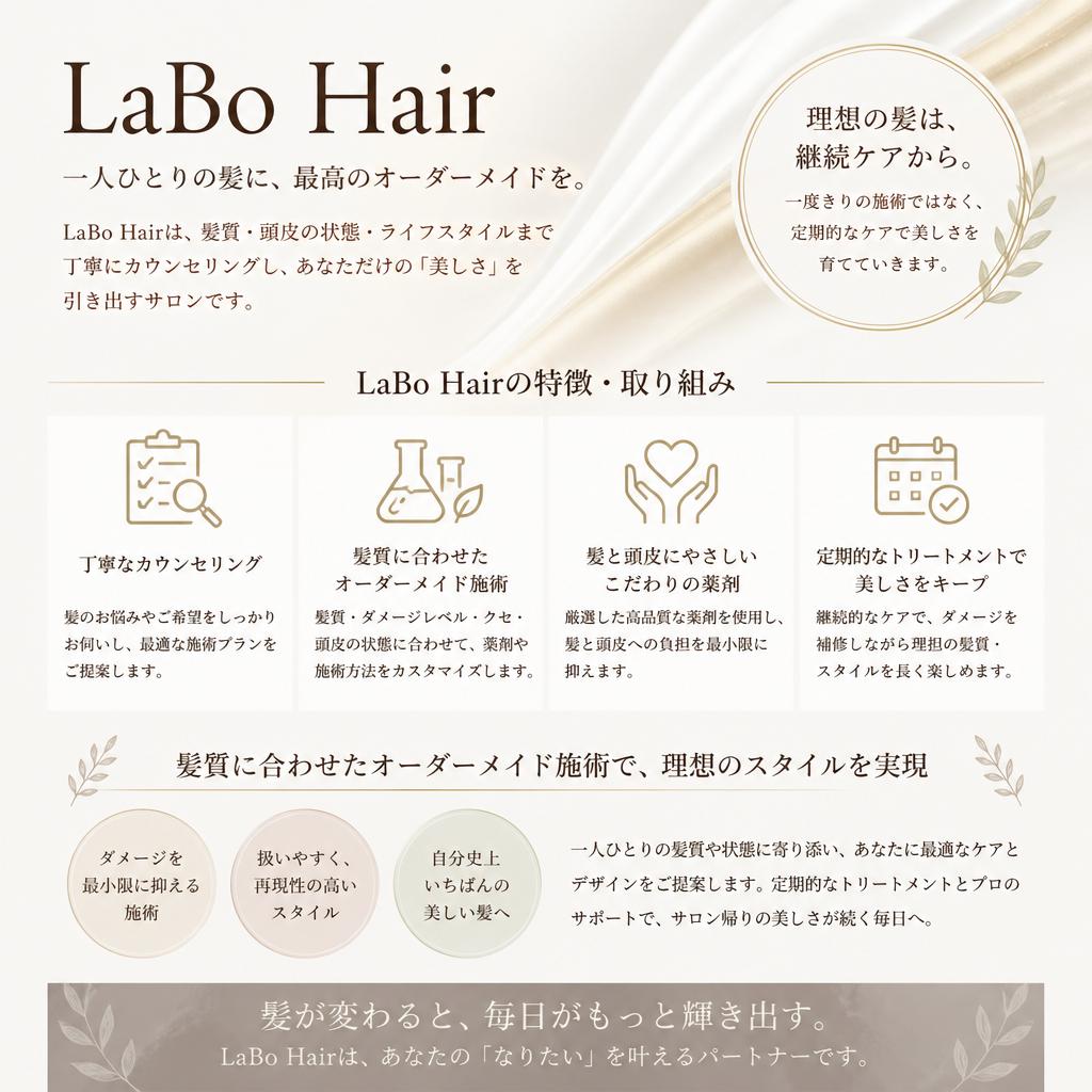 LaBo Hairの特徴