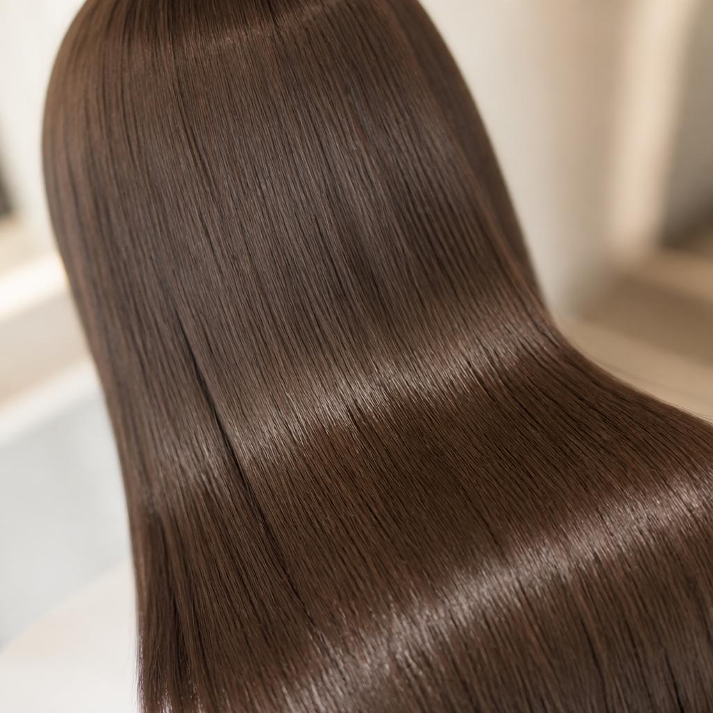 縮毛矯正で理想のストレートヘアへ